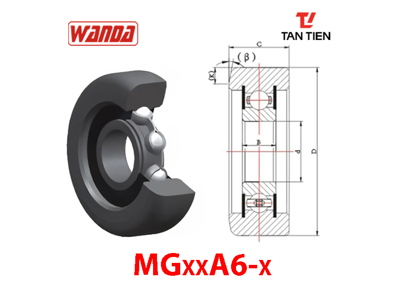 Vòng bi WANDA MGxxA6-x